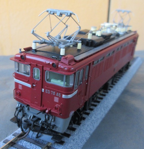 ☆箱付き☆TOMIX HO-110 国鉄 ED75形 電気機関車 ひさし付 HOゲージ 鉄道模型 トミックス_画像4