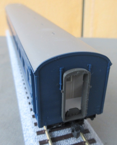 ☆ほぼ未使用☆箱付き KATO 1-505 スハ43 ブルー HOゲージ 鉄道模型 国鉄 カトー_画像6