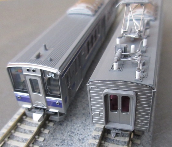 ☆ケース付き☆KATO 10-1556 701系1000番台 盛岡色 2両セット Nゲージ 鉄道模型 カトー_画像6