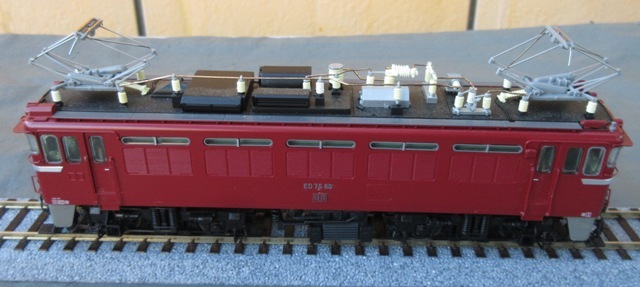 ☆箱付き☆TOMIX HO-110 国鉄 ED75形 電気機関車 ひさし付 HOゲージ 鉄道模型 トミックス_画像5