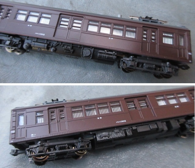 ☆車両美品☆ケース付き KATO 4969 クモニ13(茶) M車 Nゲージ 鉄道模型 カトー 旧国鉄 レトロ電車_画像7