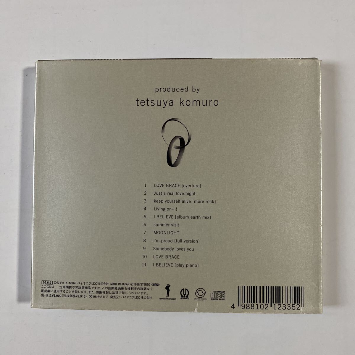 華原朋美 1CD「LOVE BRACE」_画像2