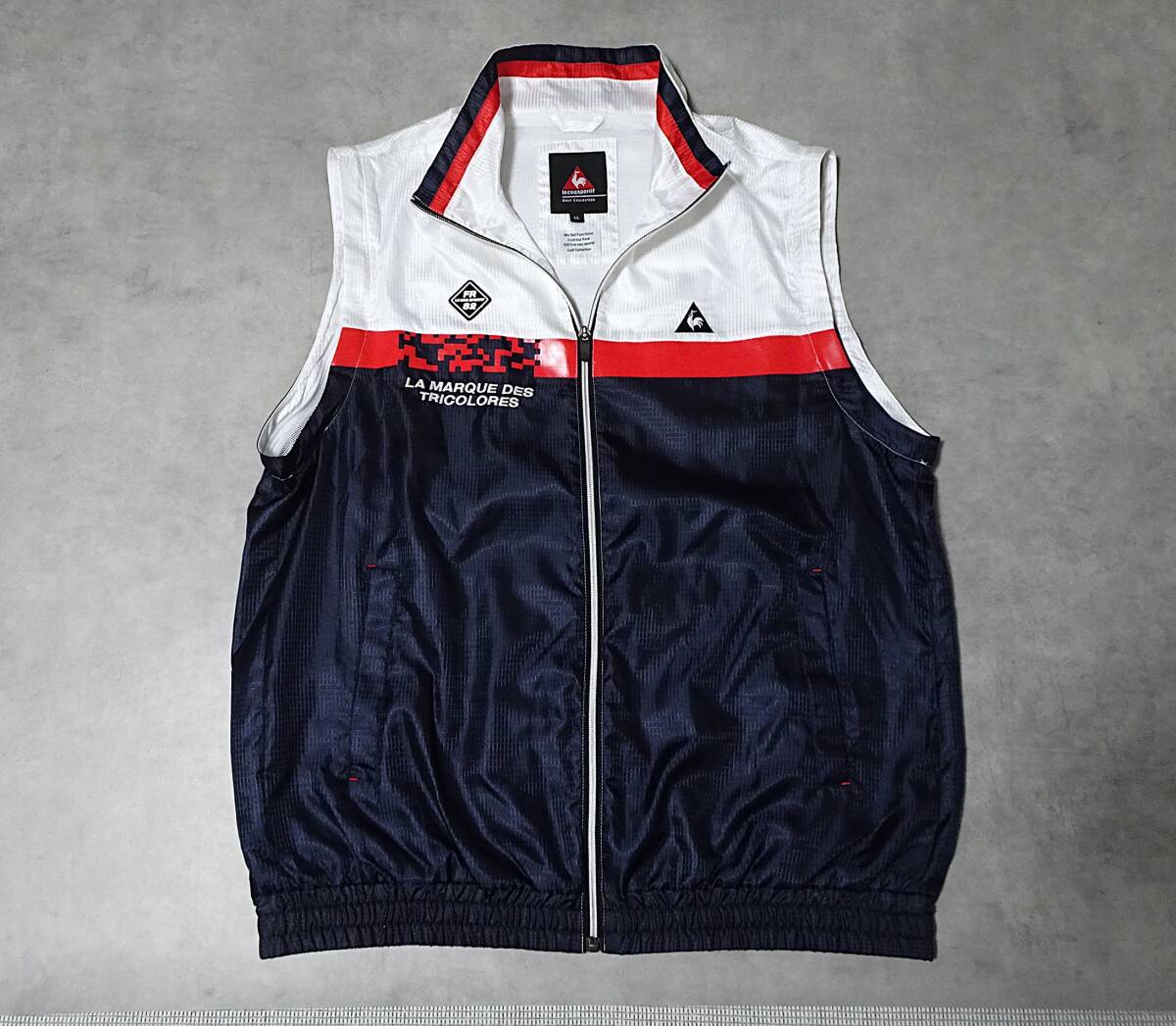 ■le coq sportif GOLF■ルコック スポルティフ ゴルフ■リタッチャブル■2way■ベスト■ジャケット■LL■NL837_画像6