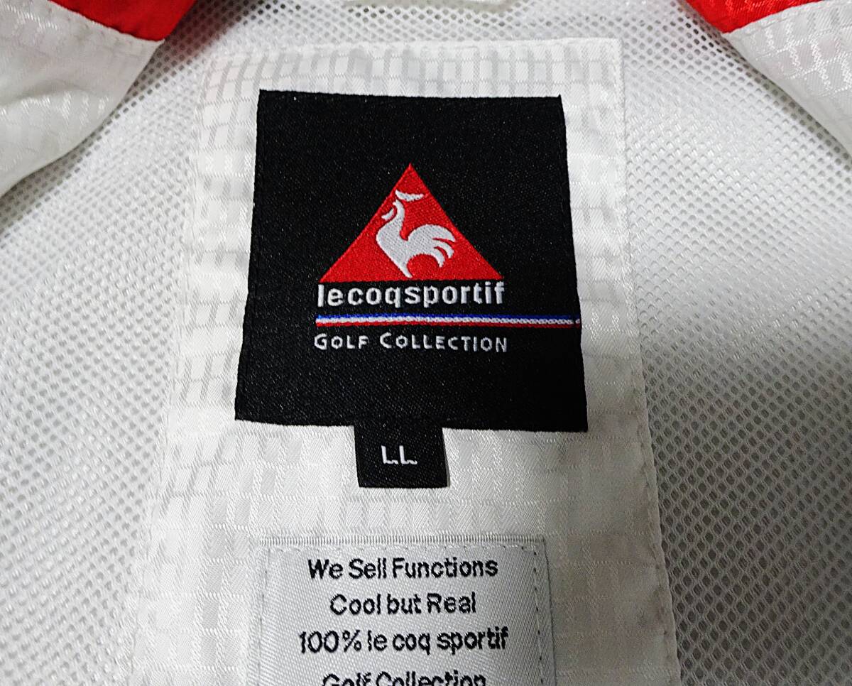 ■le coq sportif GOLF■ルコック スポルティフ ゴルフ■リタッチャブル■2way■ベスト■ジャケット■LL■NL837_画像3