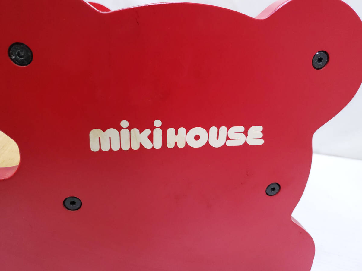§ A32530 MIKI HOUSE ミキハウス 踏台ステッパー クマさん 非売品 椅子 ベビー家具 ベビー用品 中古品_画像2