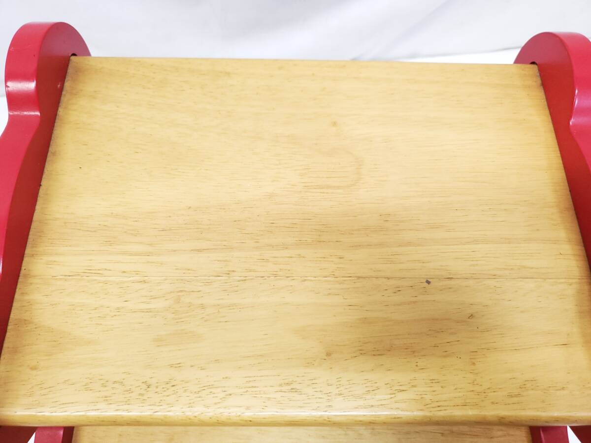 § A32530 MIKI HOUSE ミキハウス 踏台ステッパー クマさん 非売品 椅子 ベビー家具 ベビー用品 中古品_画像4