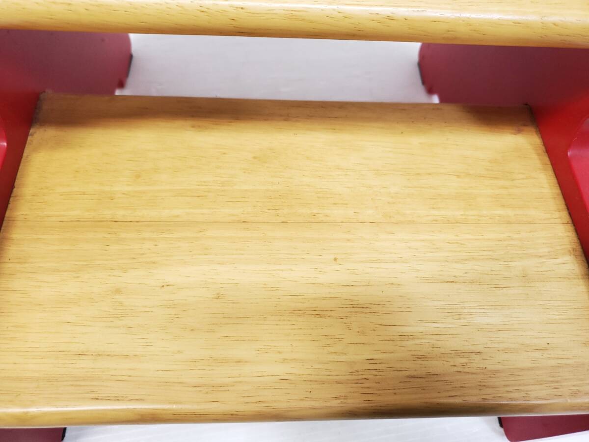 § A32530 MIKI HOUSE ミキハウス 踏台ステッパー クマさん 非売品 椅子 ベビー家具 ベビー用品 中古品_画像5