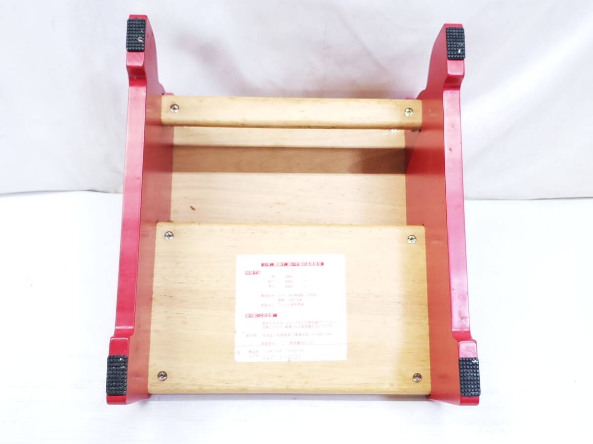 § A32530 MIKI HOUSE ミキハウス 踏台ステッパー クマさん 非売品 椅子 ベビー家具 ベビー用品 中古品_画像9