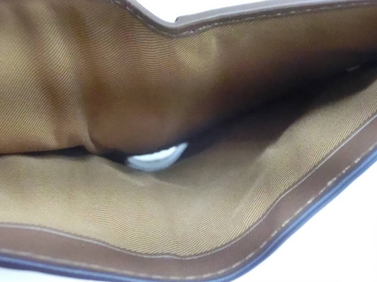 ‡ 0087 【美品】 COACH コーチ 三つ折り財布 フローラルアップリケ ミニ財布 花柄 ベージュ サーモンピンク系 小銭入れ有_画像6