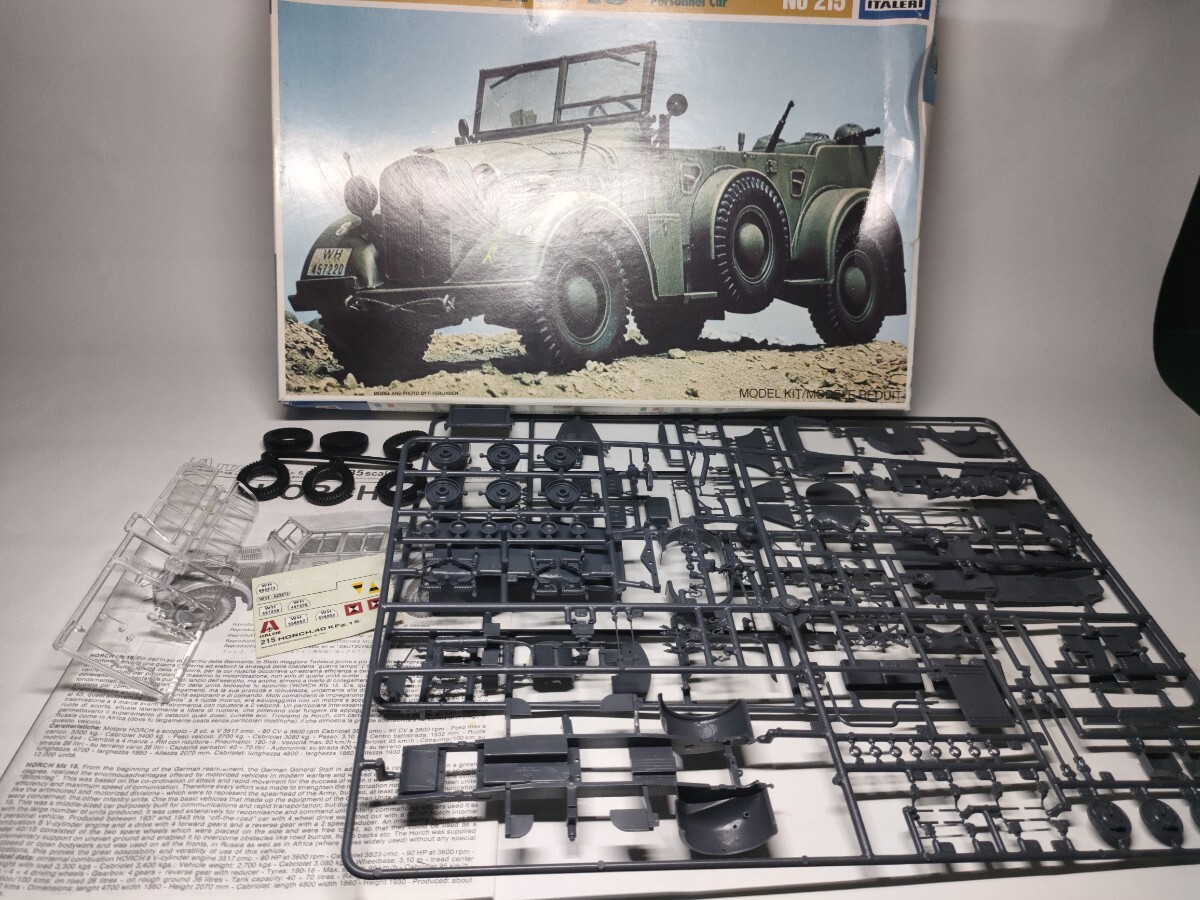 168 イタレリ HORCH KFZ 15 ドイツ兵員輸送車_画像2