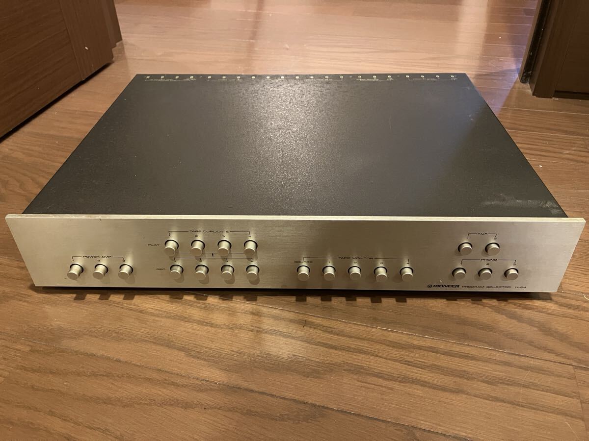 PIONEER パイオニア Program Slector U-24 セレクター ラインセレクター_画像1