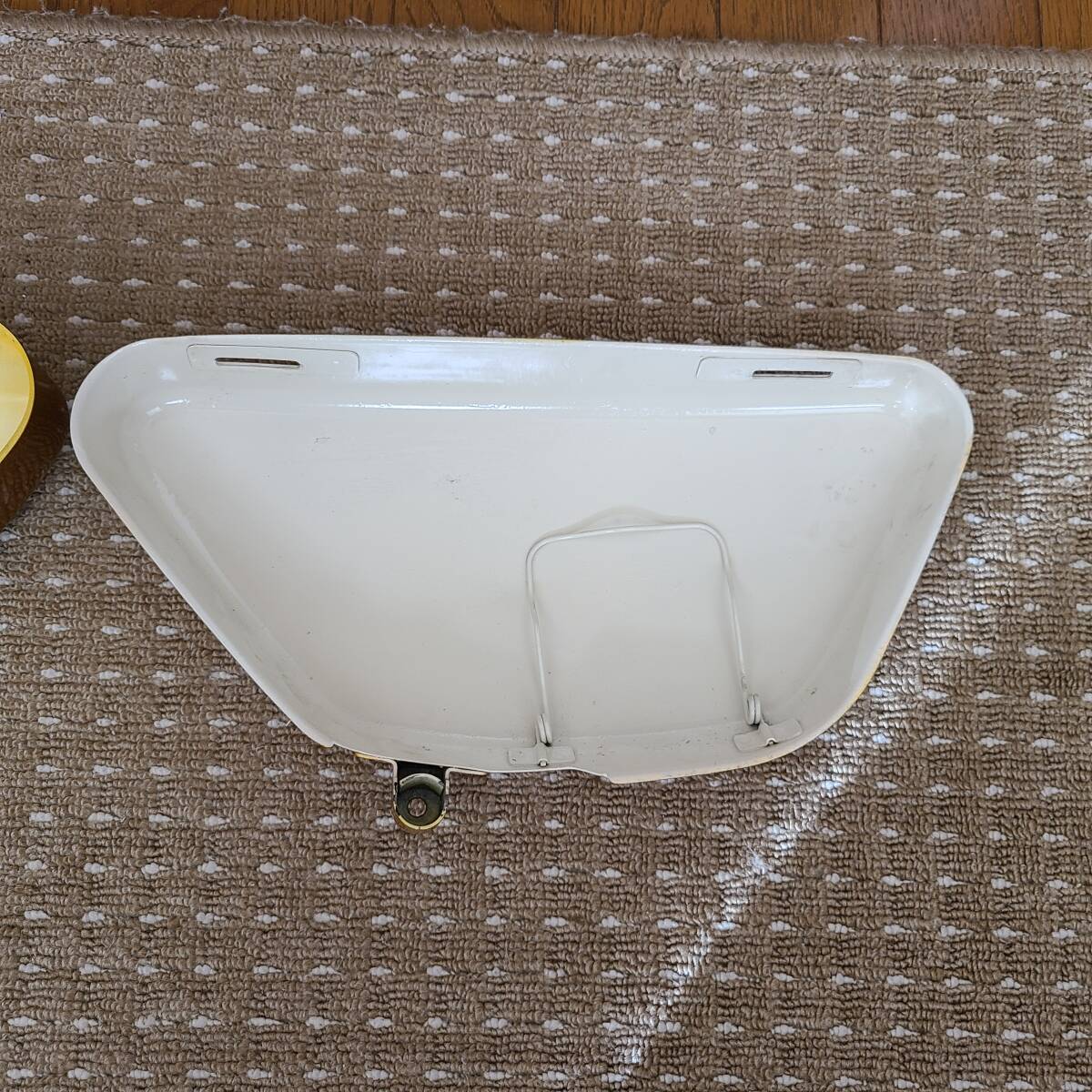 当時物　希少　カワサキ　マッハ　MACHⅢ750　750SS　H2　純正サイドカバーセット_画像7