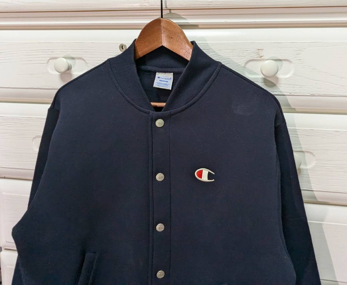 Champion チャンピオン Wrap-Air スナップジャケット C3-NS030 スタジャン ポリエステル_画像2