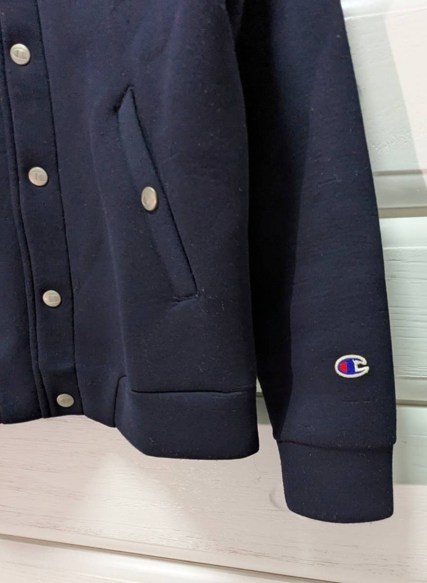 Champion チャンピオン Wrap-Air スナップジャケット C3-NS030 スタジャン ポリエステル_画像4