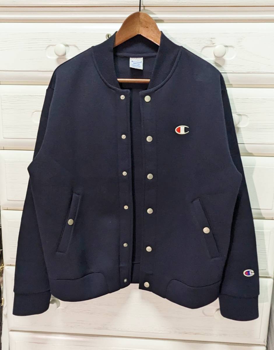 Champion チャンピオン Wrap-Air スナップジャケット C3-NS030 スタジャン ポリエステル_画像5