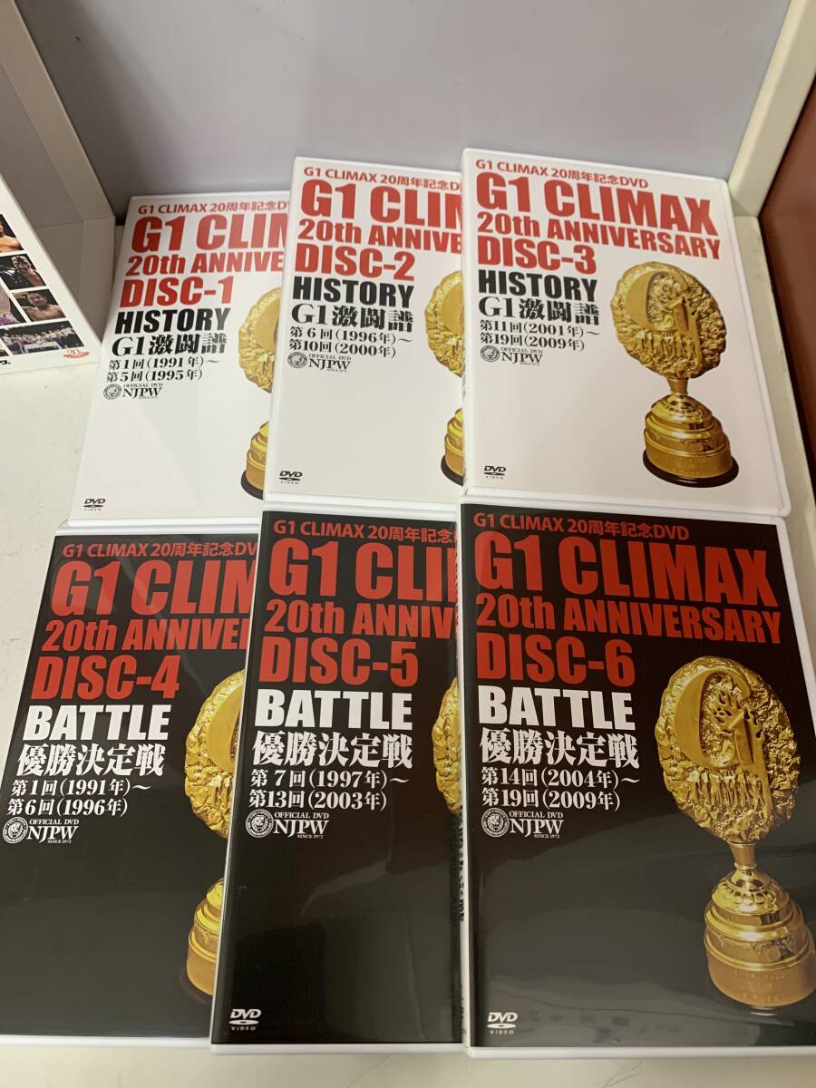 N2532 New Japan Professional Wrestling / G1 CLIMAX 20th ANNIVERSARY / 20 anniversary commemoration DVD-BOX