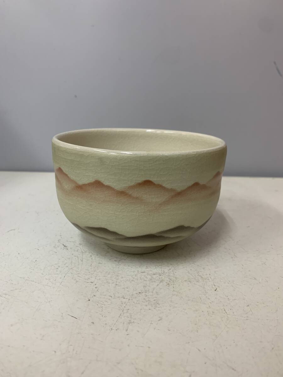 N2535 Kutani Kutani .. чашка зеленый чай . чайная посуда чайная посуда вместе коробка 