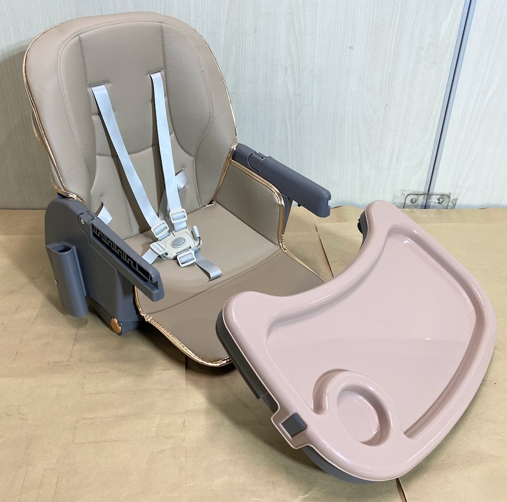 ※1円スタート【極美品】ZOOBLY ベビーチェア ハイチェア ローチェア 2way 折りたたみ 6か月-4歳_画像3