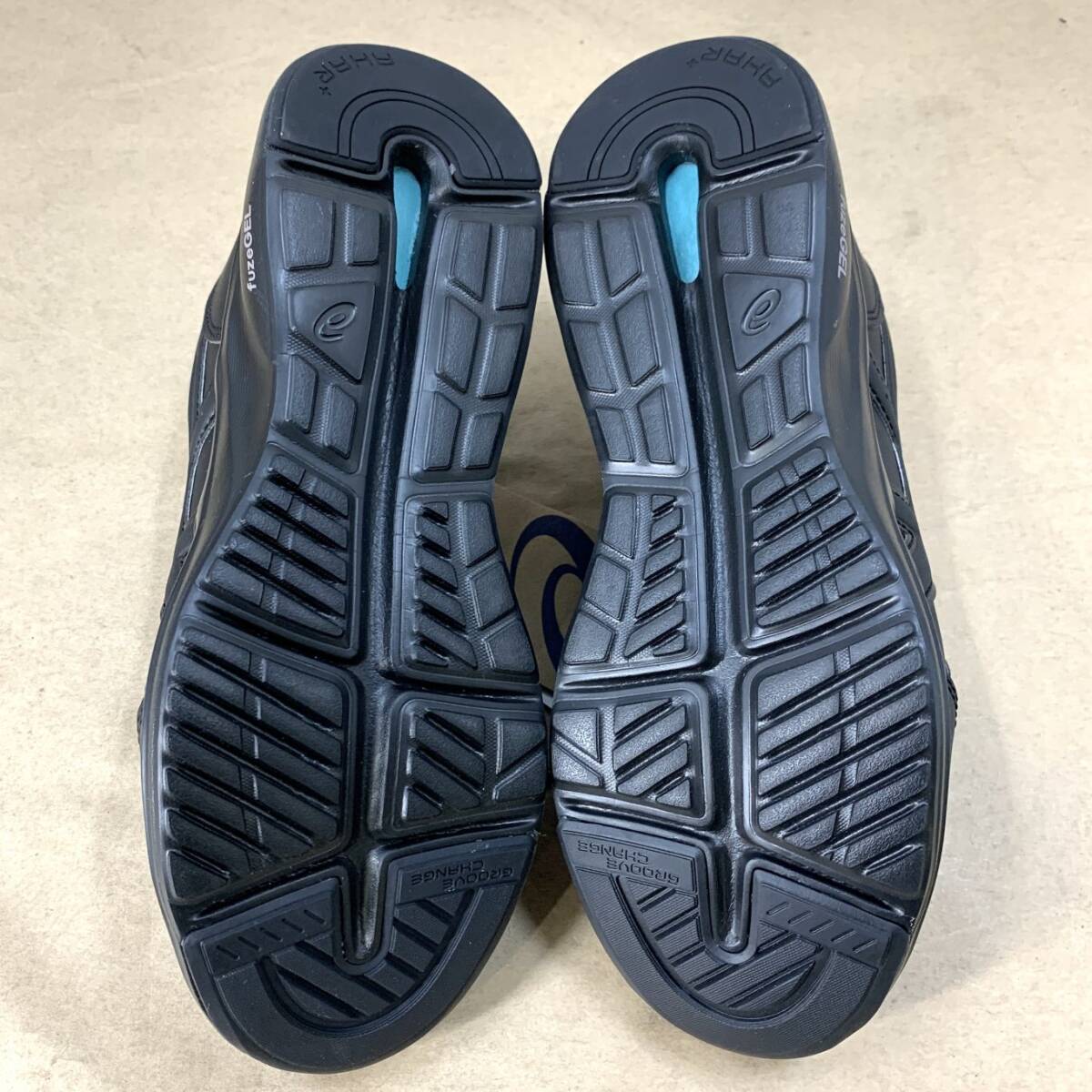※1円スタート【開封済・未使用品】アシックス ゲルファンウォーカー W053 ブラック 23.5cm_画像4