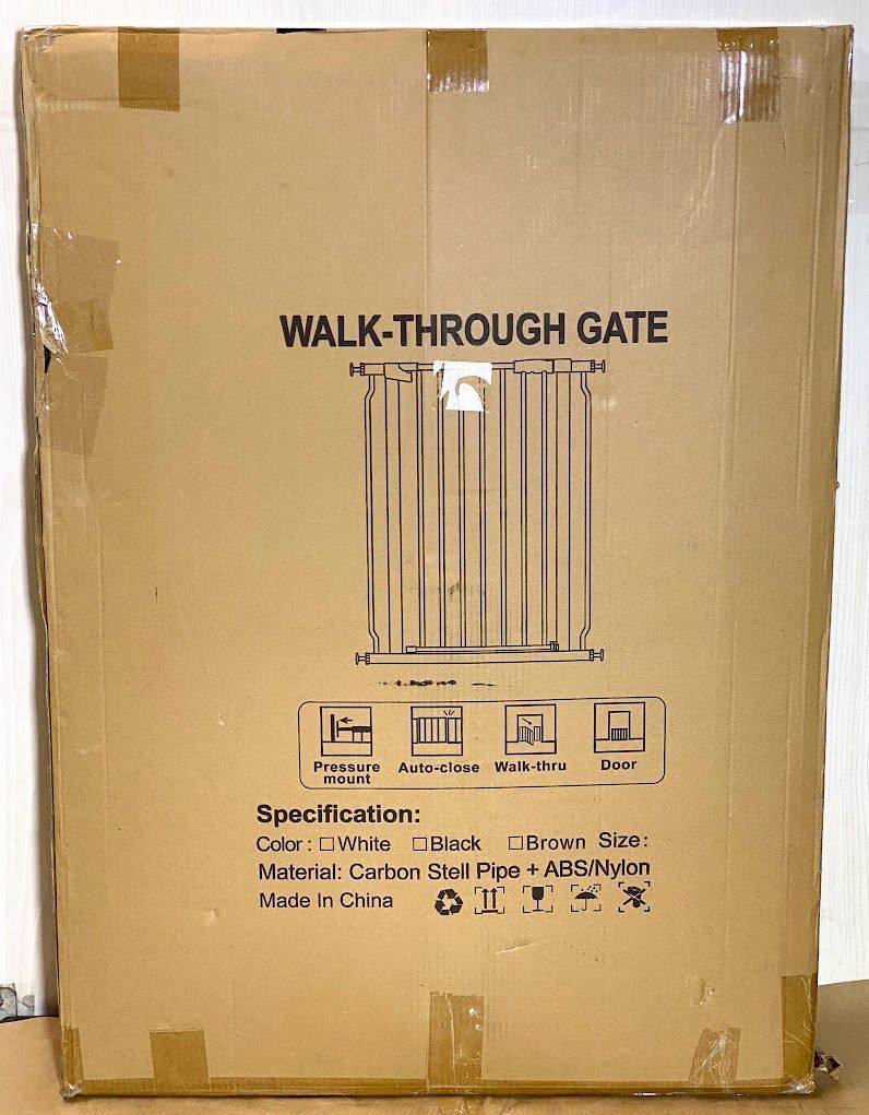 ※1円スタート【開封済・未使用品】 ベビーゲート ペットゲート 赤ちゃん ゲート WAOWAO2119_画像1