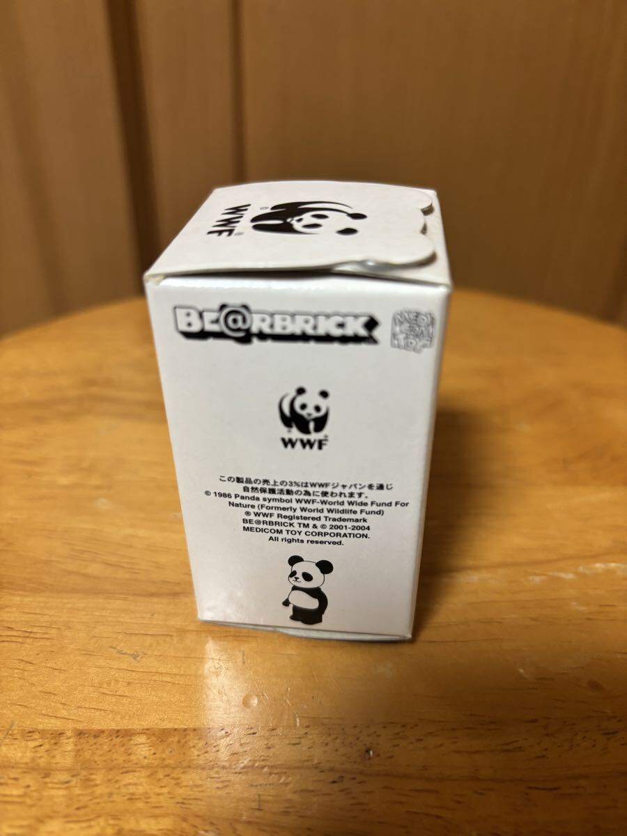 メディコムトイ ベアブリック WWF パンダ 100% MEDICOM TOY BE@RBRICK_画像3