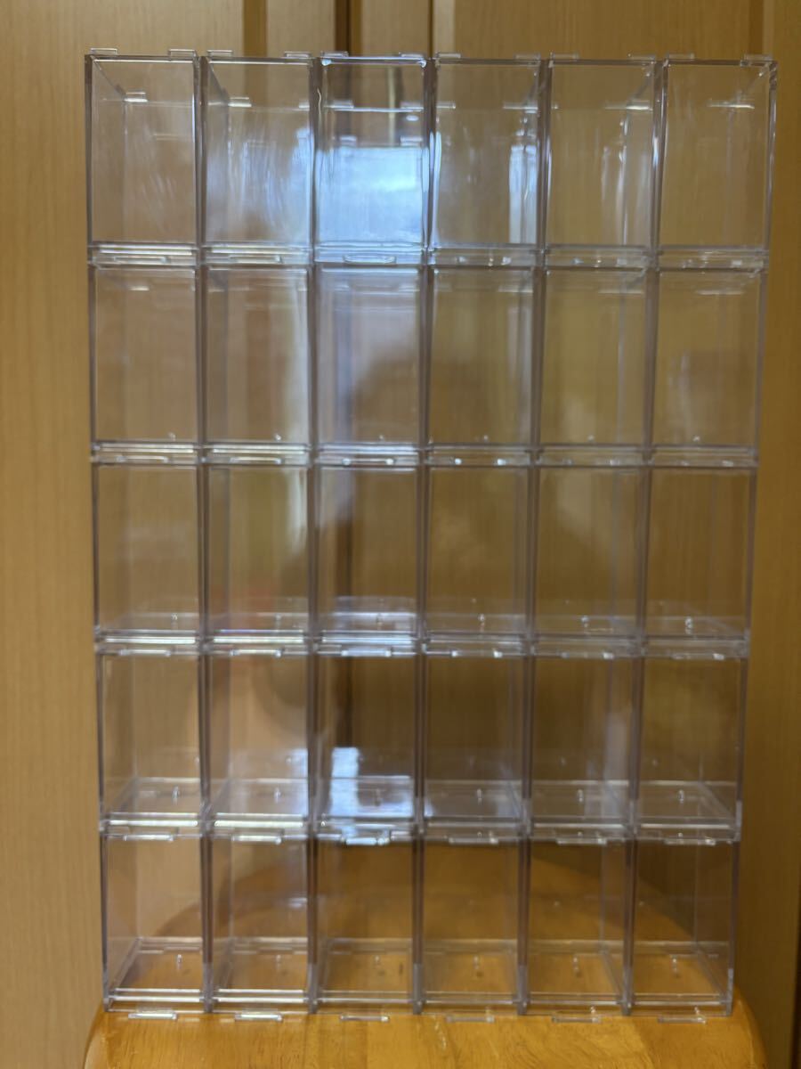 クリアディスプレイボックス 30個 セット コレクションケース ベアブリック BE@RBRICK KUBRICK キューブリック_画像2