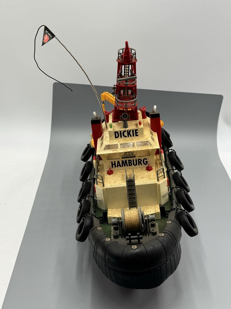 左棚【ジャンク・本体のみ】TAMIYA RC HARBOUR BOAT 電動RCボート タミヤ ハーバーボート_画像5