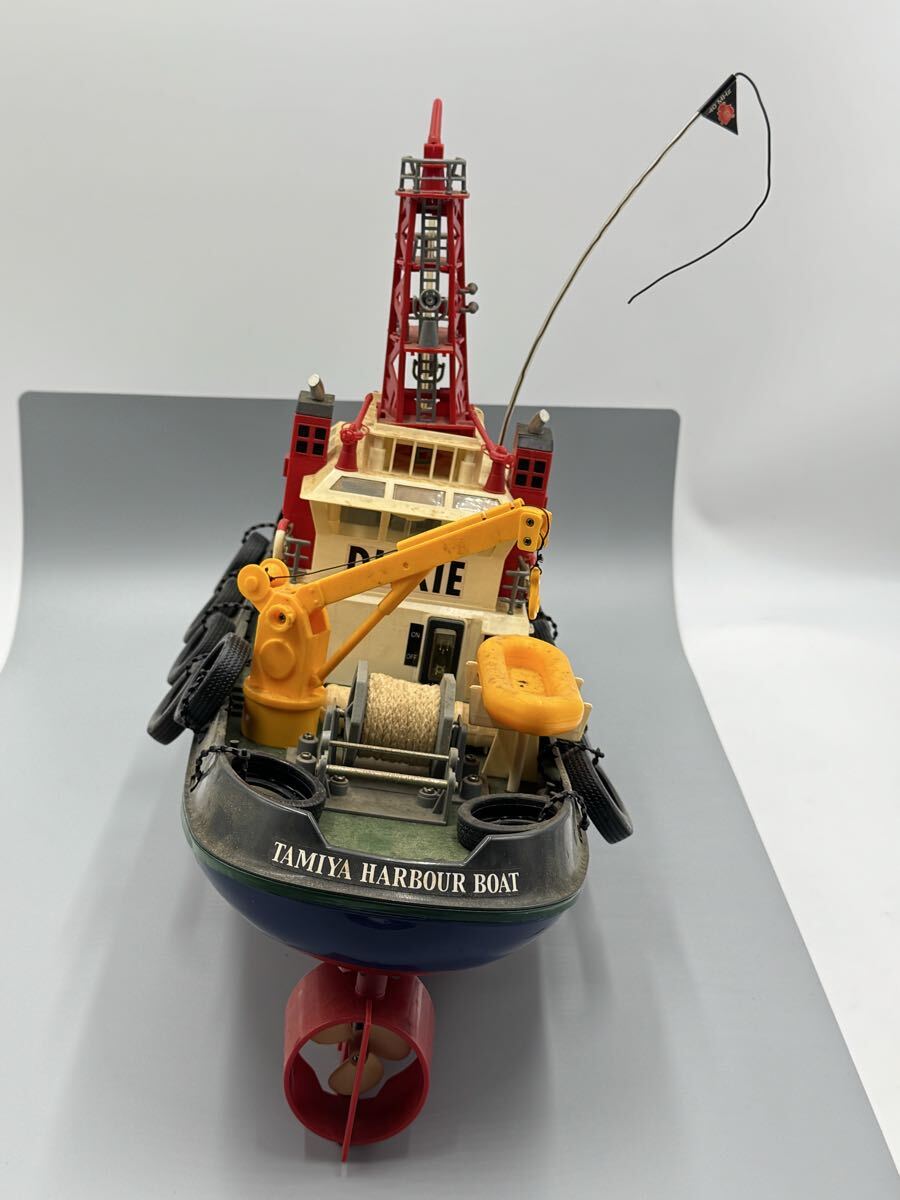 左棚【ジャンク・本体のみ】TAMIYA RC HARBOUR BOAT 電動RCボート タミヤ ハーバーボート_画像6