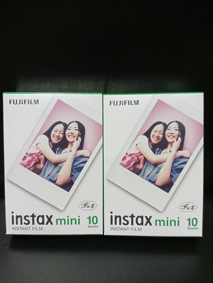 01送料¥180!チェキフィルム10枚入りを2個合計20枚新品未使用_画像1