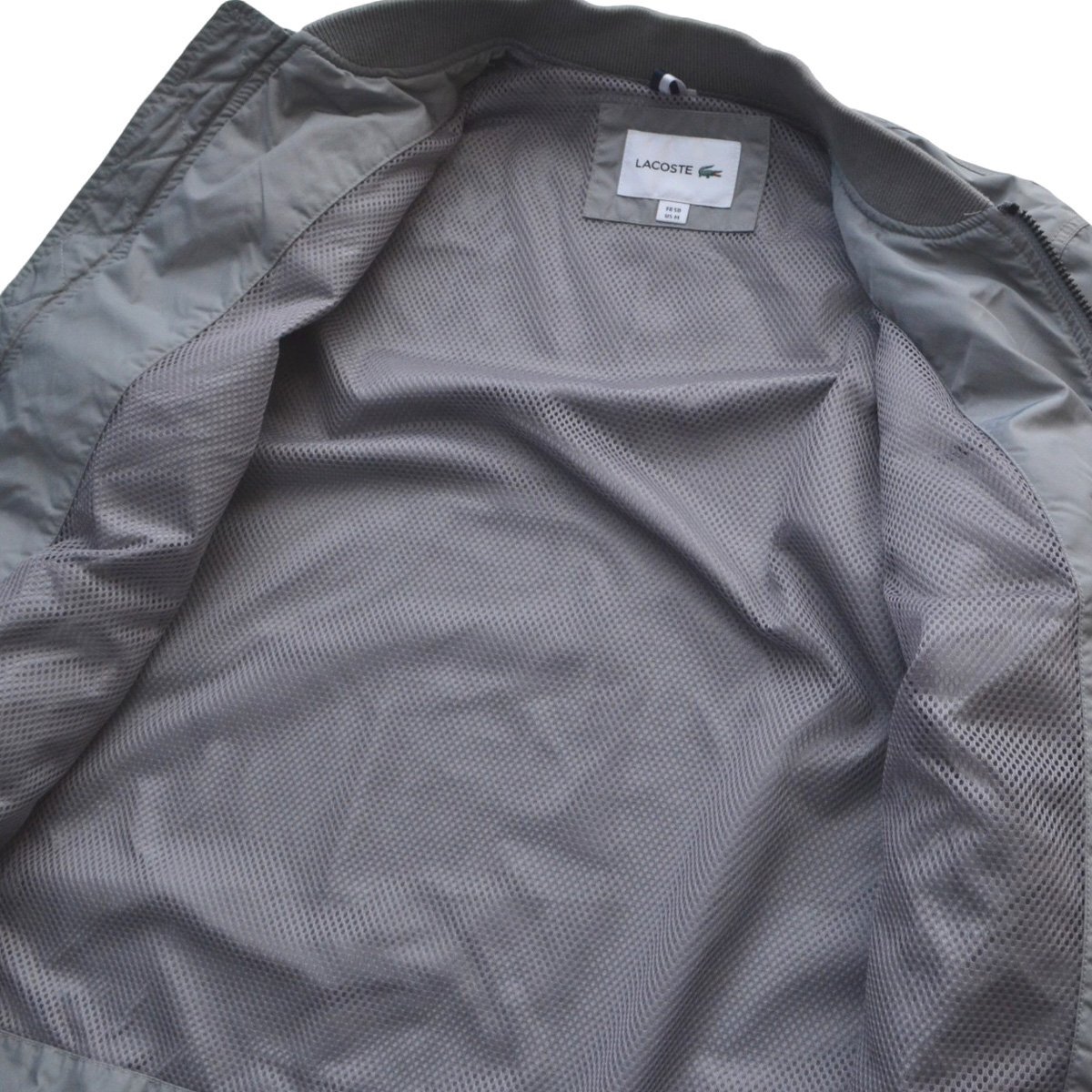 LACOSTE ラコステ BH113E ナイロンブルゾン MA-1 サイズ50 メンズ ジャケット 定価25300円 M268643_画像7