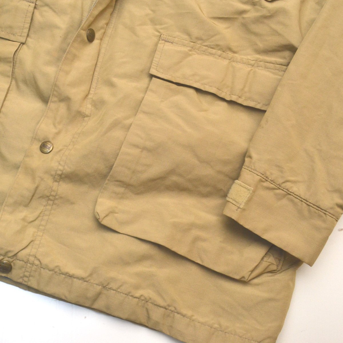 L.L.Bean エルエルビーン 80s BAXTER STATE PARKA マウンテンパーカ ジャケット ベージュ メンズ XL以上 M272043_画像4