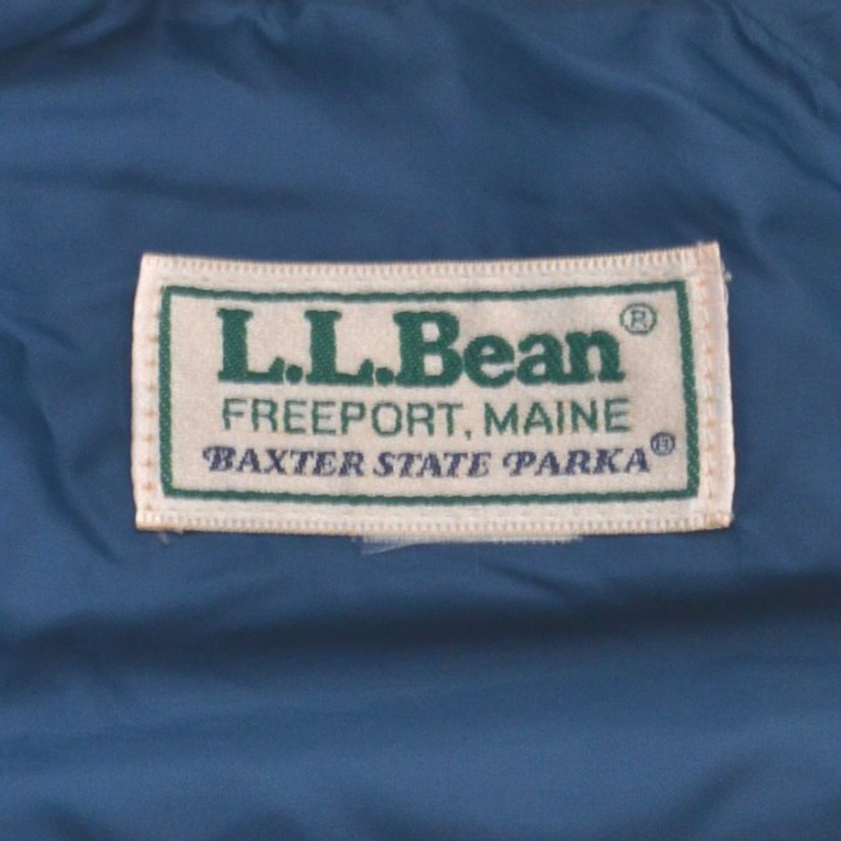 L.L.Bean エルエルビーン 80s BAXTER STATE PARKA マウンテンパーカ ジャケット ベージュ メンズ XL以上 M272043_画像6