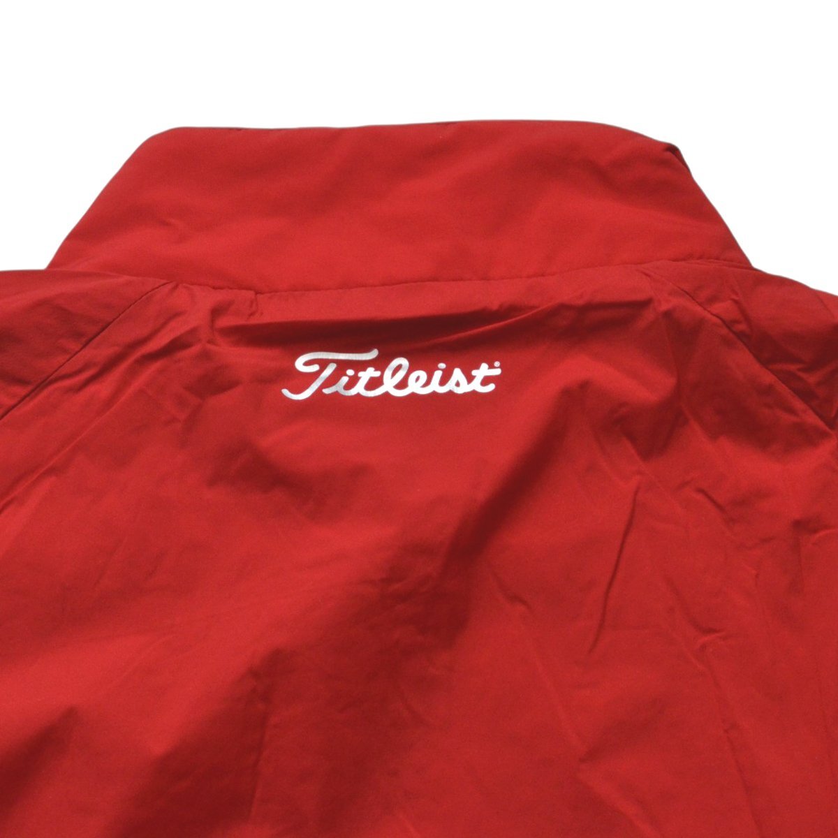 定価22000円 Titleist タイトリスト ●中綿ジャケット ポーラテック サイズM メンズ レッド M113317_画像3