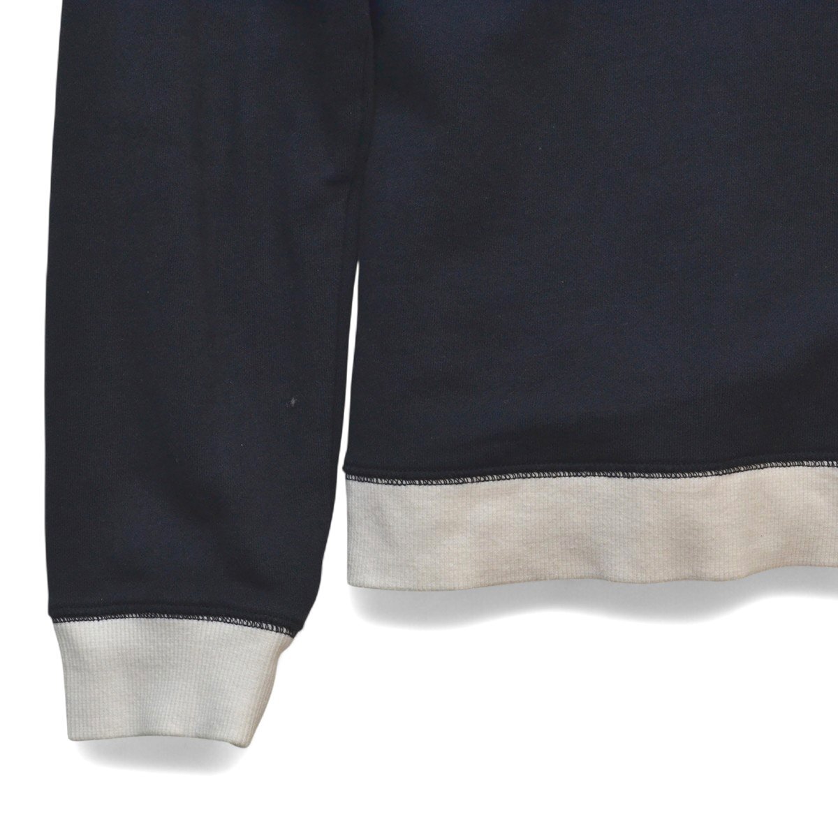 LOVELESS ラブレス ●ジップスウェットパーカー フーディ サイズM メンズ ネイビー M143110_画像3