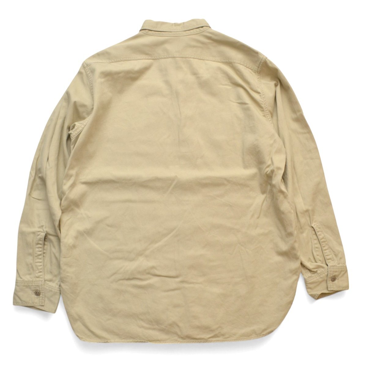 orSlow オアスロウ ヴィンテージフィット ワークシャツ COTTON TWILL VINTAYGE FIT WORK SHIRT サイズ2 メンズ M166234_画像2