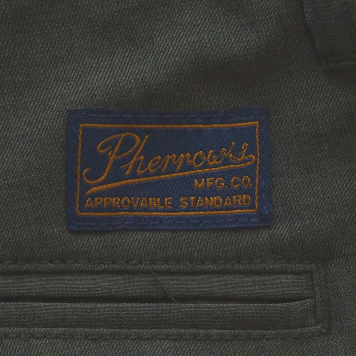 Pherrow's Fellows EVALET EASY PANTS легкий брюки 20S-PAEP1 размер LG мужской зеленый M154735