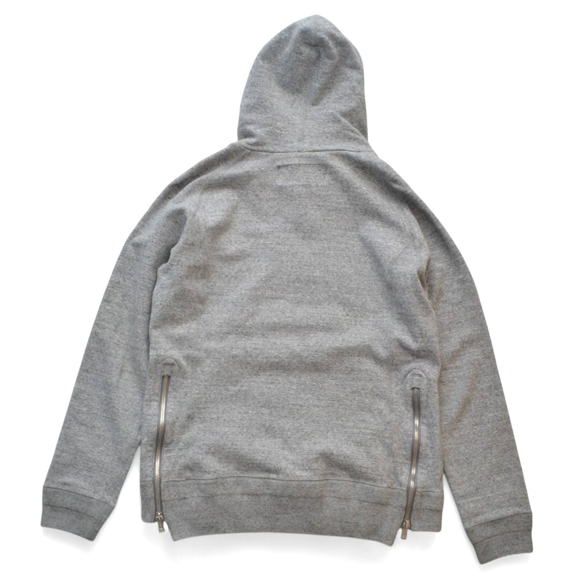 AKM × BROWN BUNNY エーケーエム ●pullover parka with side zip プルオーバーパーカー サイドジップ XJ033 Lサイズ メンズ M100236_画像2