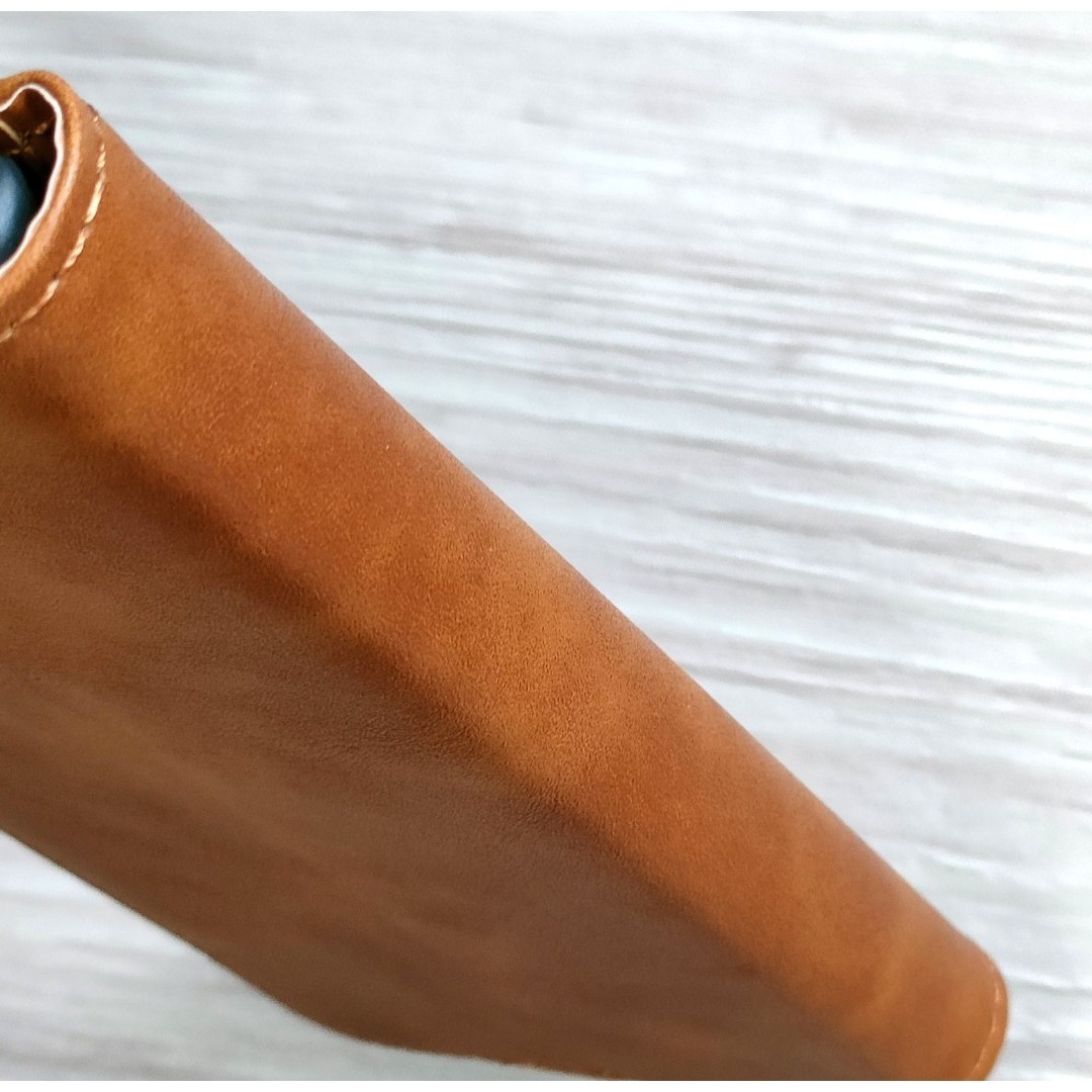 arrows NX9 　手帳型ケース　ブラウン　カード収納可　管理73-10_画像7