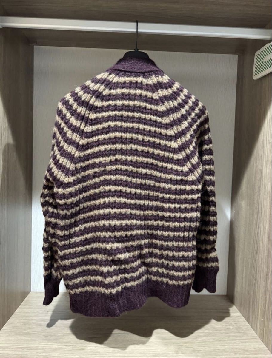 【新品】ROBERTO COLLINA ロベルトコリーナ ニットカーディガン 46 48 ザノーネ クルチアーニ グランサッソ ドルモア_画像3