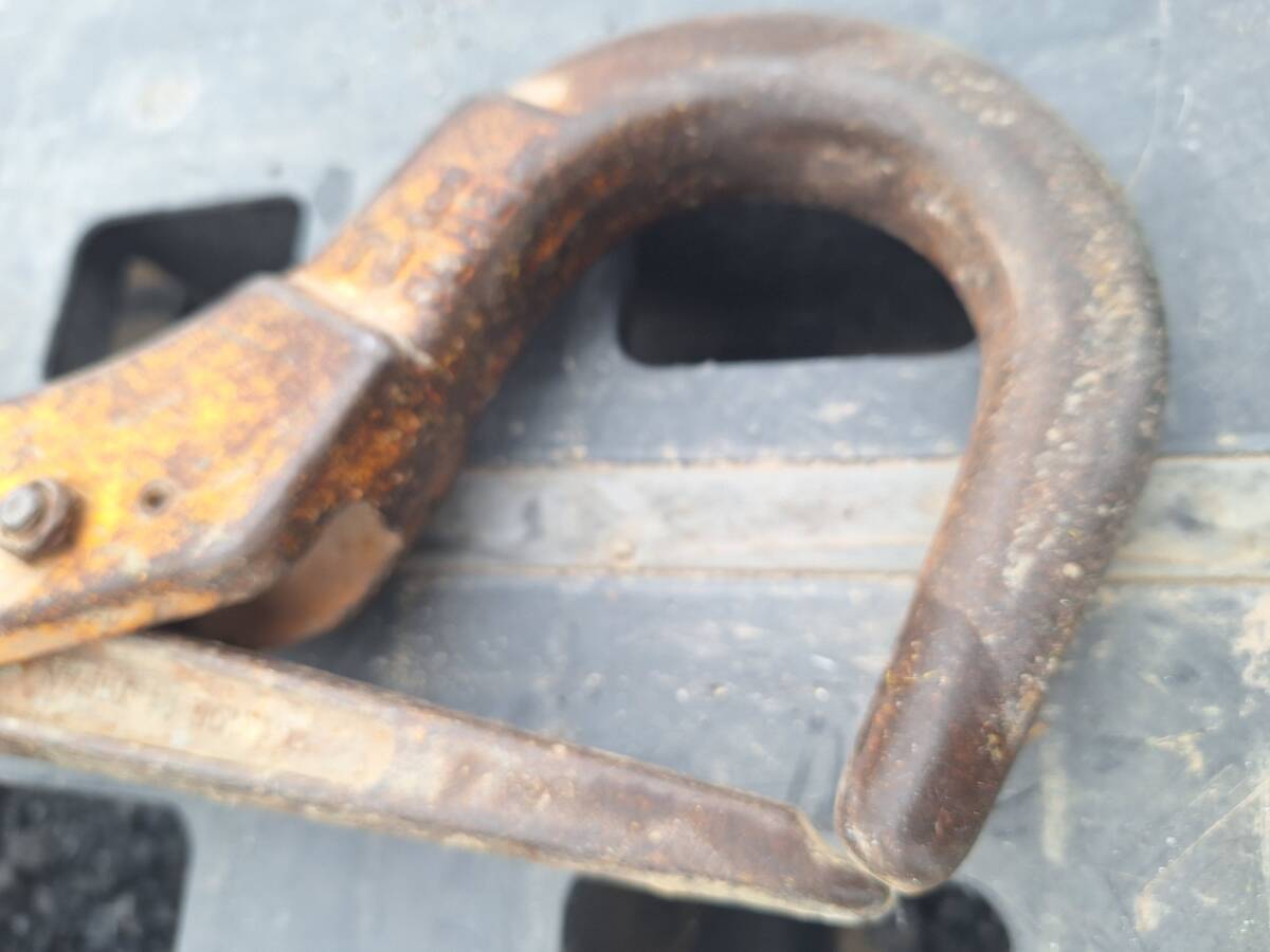 SUPER 鉄板吊り クランプSVC0.3E フック2ｔ_画像9
