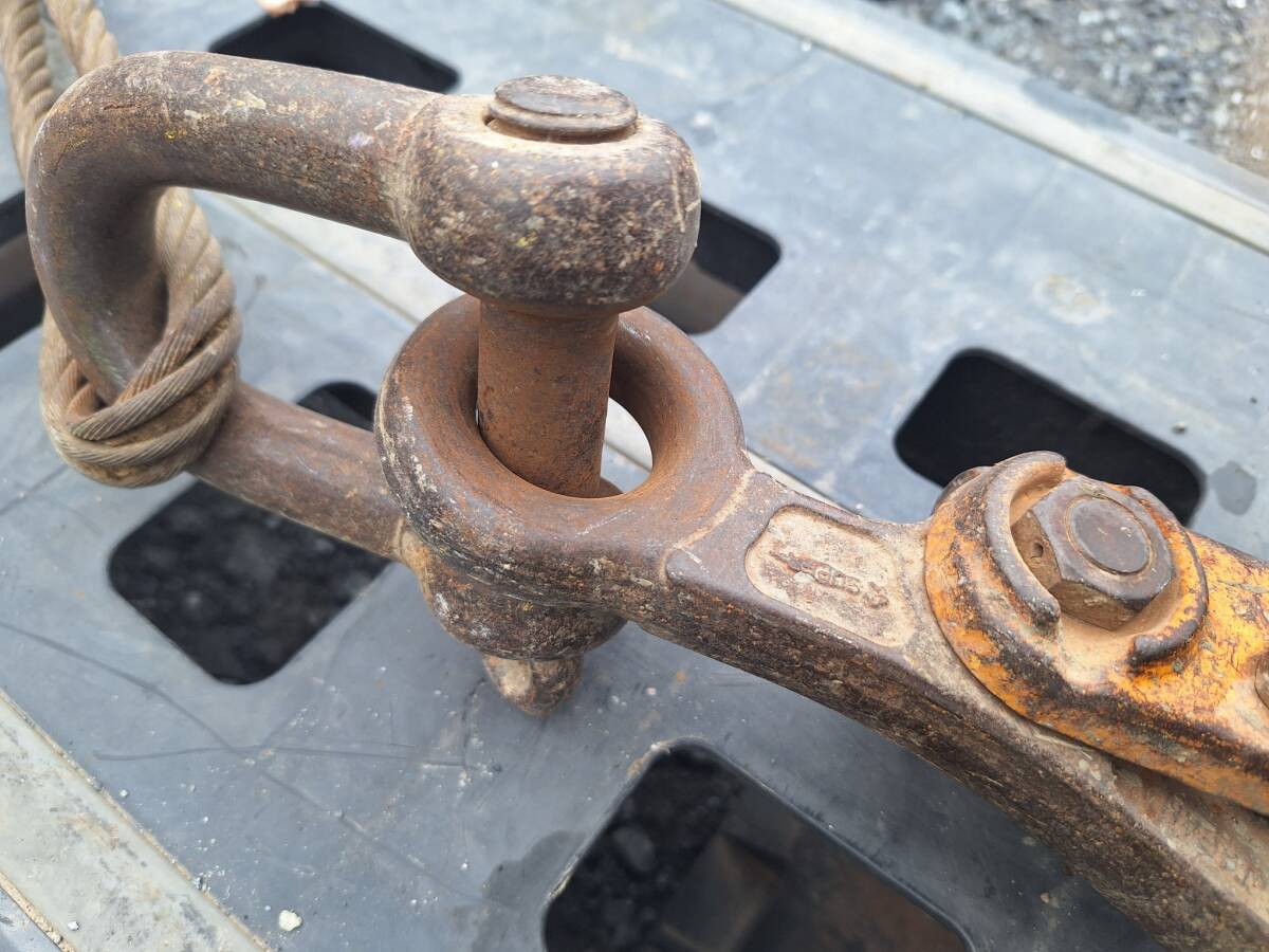 SUPER 鉄板吊り クランプSVC0.3E フック2ｔ_画像8