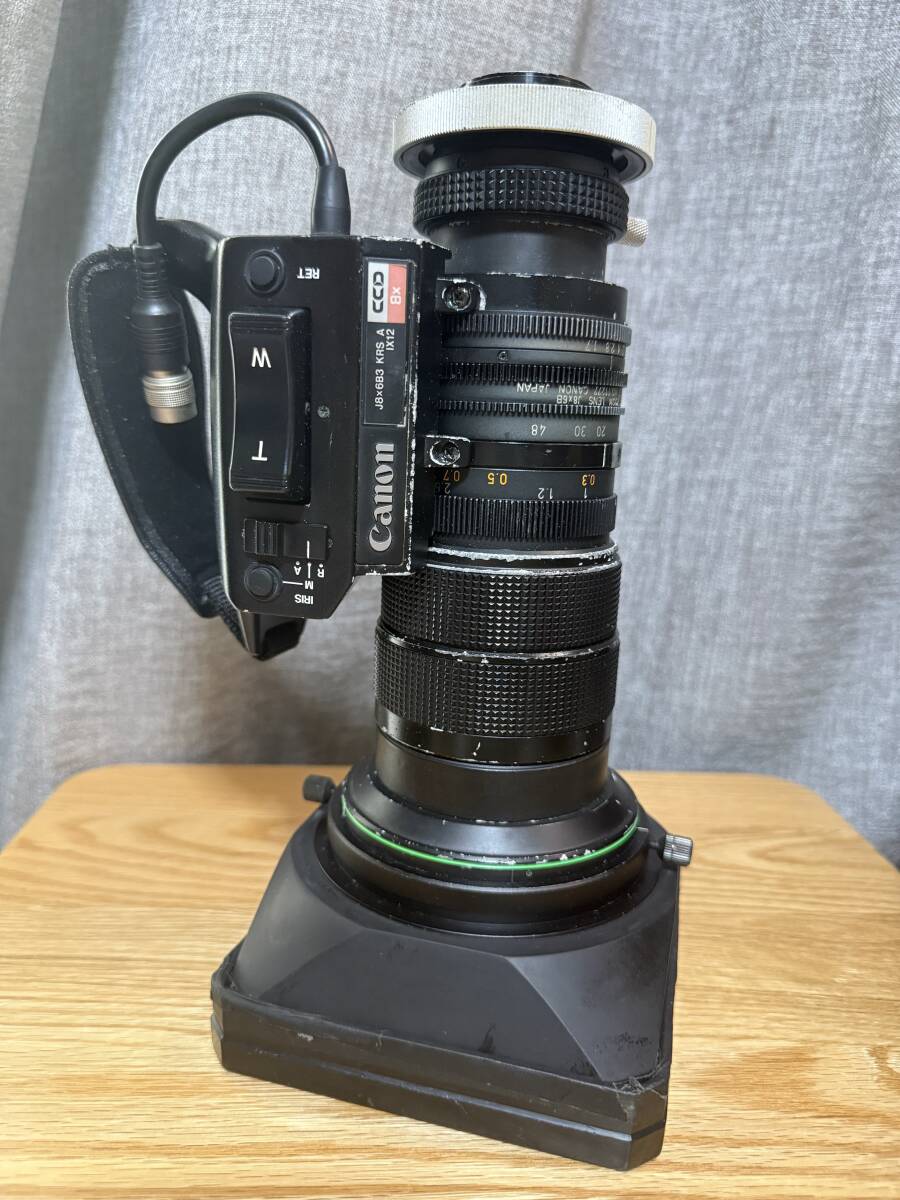 Canon J8x6B3 KRS A IX12 CCD 8x キャノンレンズ プロ・業務用_画像1