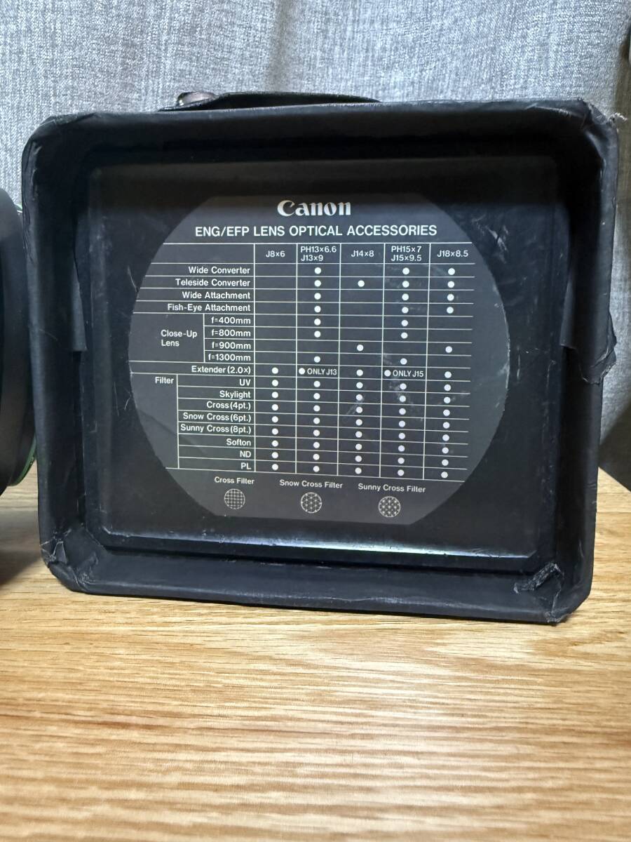 Canon J8x6B3 KRS A IX12 CCD 8x キャノンレンズ プロ・業務用_画像8