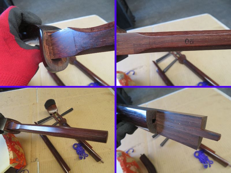 TU-313★三味線☆弦楽器/和楽器☆破損有り★ジャンク品_画像9