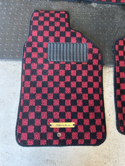 希少品?当時モノ純正OP? ホンダ ビート PP1 フロアマット+リヤマットセット!_画像2