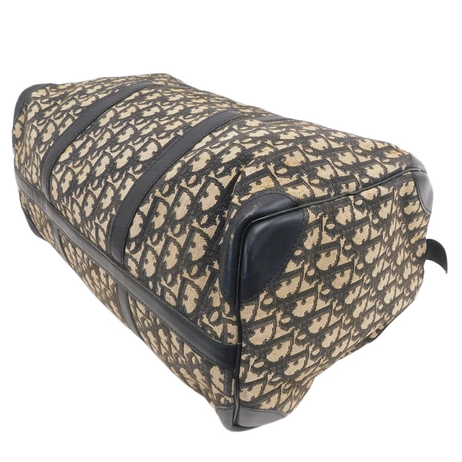 1円■ディオール ボストンバッグ マルチカラー系 キャンバス×レザー トロッター ChristianDior ■E.Cmr.pS-16_画像6