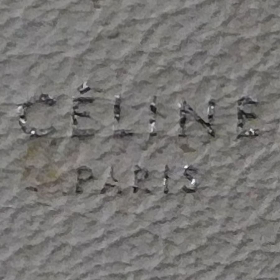 1円■セリーヌ トートバッグ ホワイト×ブラウン系 レザー レディース 普段使い CELINE ■E.Css.tI-22_画像8