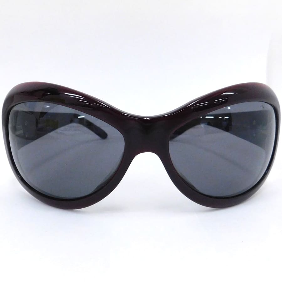 1円■ 極美品 シャネル サングラス 5116-Q ブラウン系 プラスチック×レザー レディース CHANEL ■K.Csi.oR-05_画像3