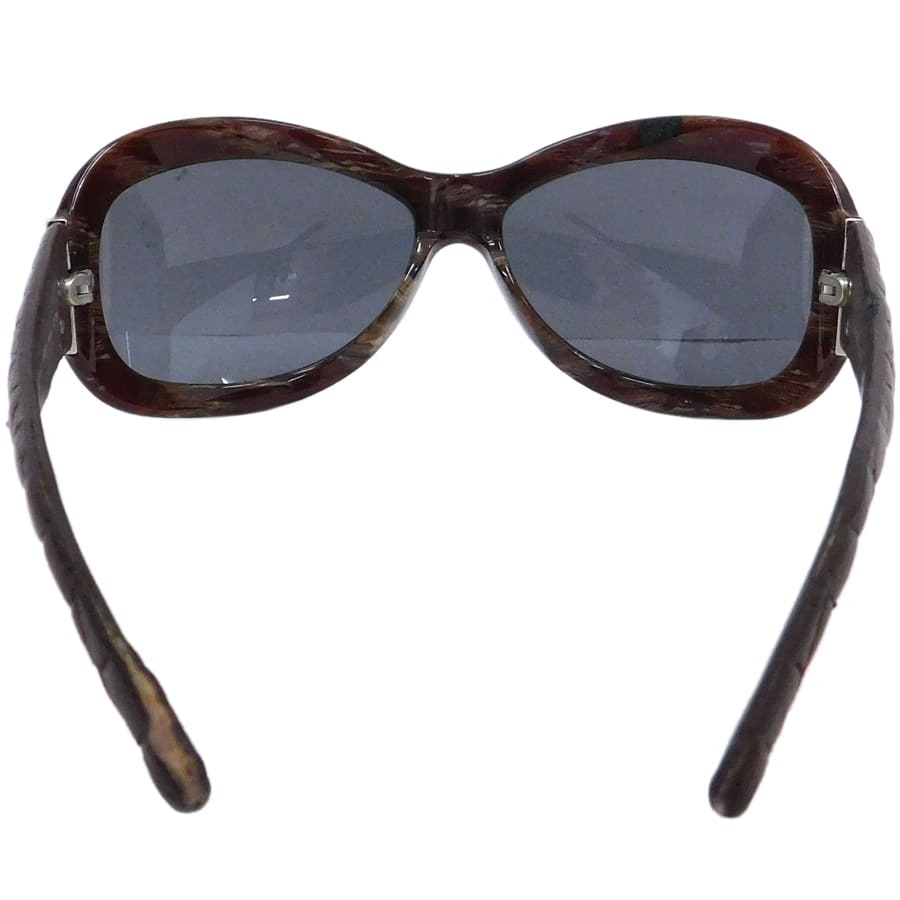 1円■ 極美品 シャネル サングラス 5116-Q ブラウン系 プラスチック×レザー レディース CHANEL ■K.Csi.oR-05_画像4