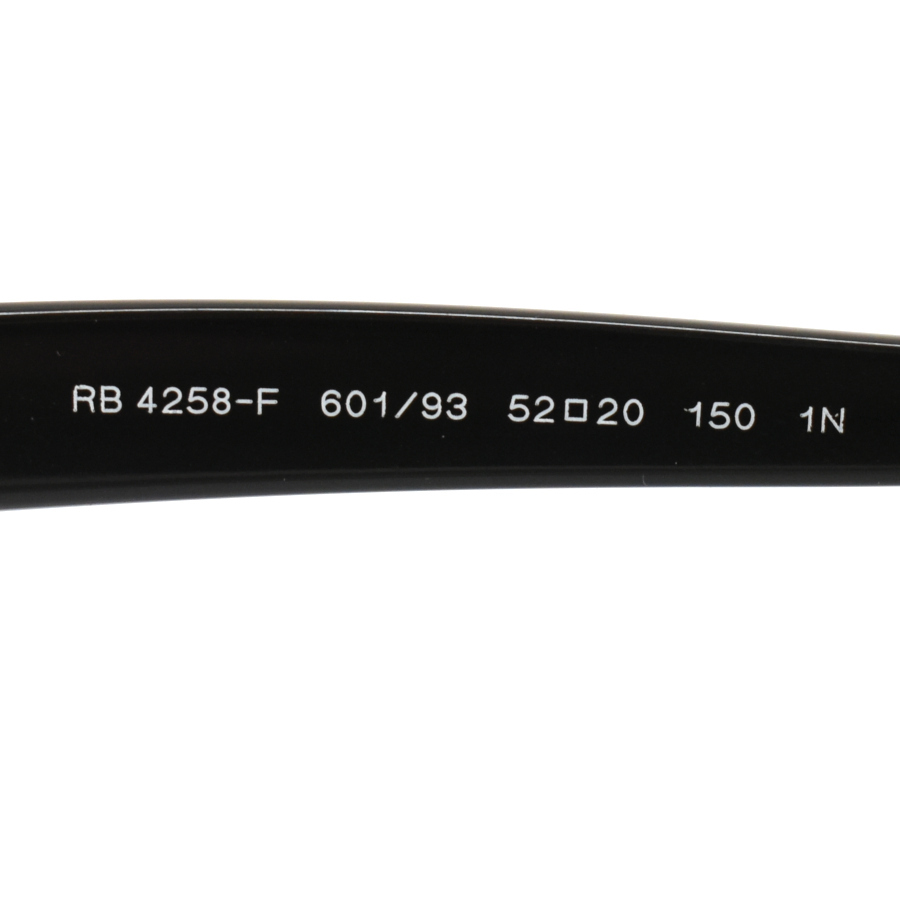 1円◆良品 RayBan レイバン サングラス アイウェア RB4258-F プラスチック ブラック◆E.Bio.zE-06_画像8